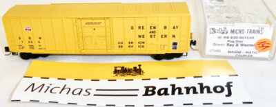 GBW 73556 50' Rib Box Car Plug Door Micro Trains Line 27080 N 1:160 J151 å