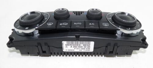A2038304085 C Class W203 Genuine Bosch Electric A/C Heater Climate Control Panel - Picture 3 of 9