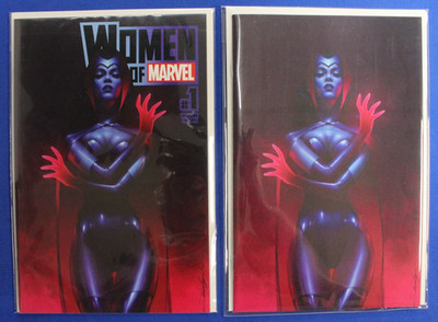 Women of Marvel #1 Golden Apple Jeehyung Lee Variant & Virgin Variant NM 2021