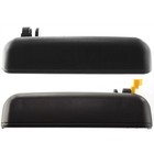Exterior Door Handle For 95-99 Toyota Tercel 96-98 Paseo Set of 2 Front Black (For: Toyota Tercel)