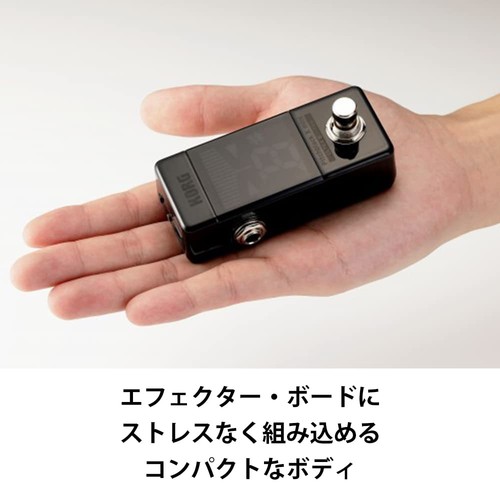 Sintonizador de pedal de guitarra/bajo KORG Pitchblack X mini - Imagen 6 de 6