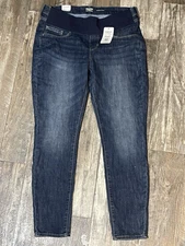 Signature by Levi Strauss Gold Women's Large Jeans Maternity Baby Bump Skinny