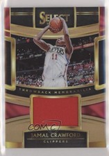 2018 Panini Select Throwback Memorabilia Copper Prizm 21/49 Jamal Crawford fm0