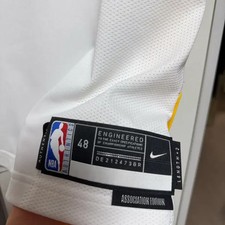 Nike NBA Finals MVP Golden State Warriors Curry Authentic Jersey Size 48