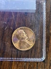 1957-D Lincoln Wheat Cent Gem Brilliant Red AU Coin