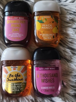 Bath & Body Works 4x PocketBac Hand Gel (Set 5)