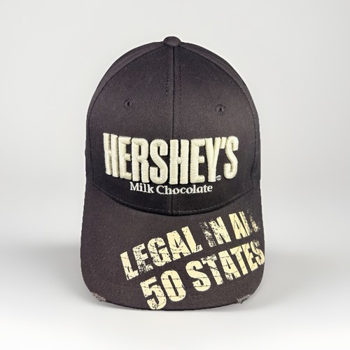 Hershey's Milk Chocolate Hat Legal In All 50 States Distressed Brown Candy Cap