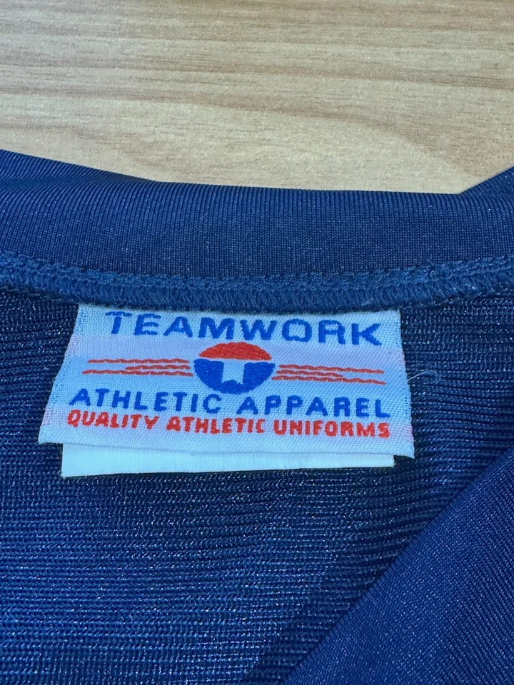 Ropa deportiva de trabajo en equipo All Star 65 camiseta azul de la Liga Canadiense de Fútbol 3XL Foto 4 de 4