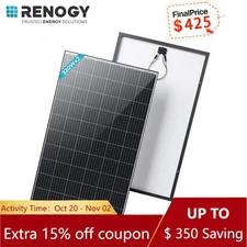 Renogy 2PCS 320W Watt Monocrystalline Solar Panel High-Efficiency PV