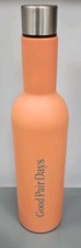 Brand New - Good Pair Days Coral Insulated Wine Bottle