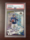 2025 Panini Mosaic - Men of Mastery Jaxson Dart #20 No Huddle Silver Prizm (RC)