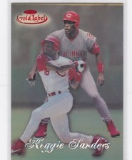 Reggie Sanders 1998 Topps Gold Label Class 2 Red /50 #13 Cincinnati Reds SP SSP