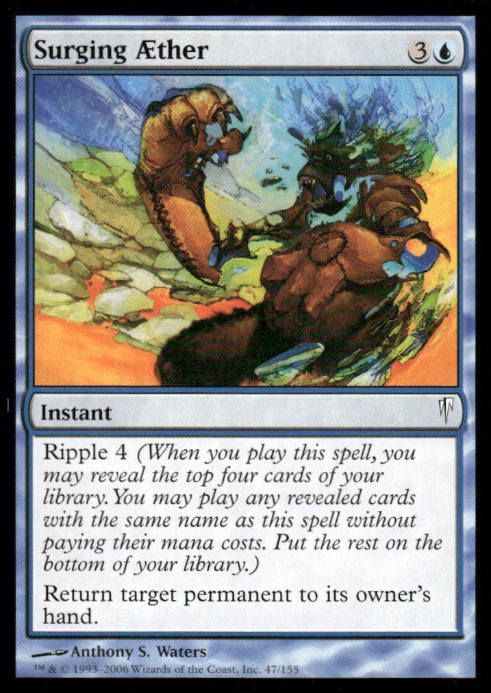 Surging Aether 47 Common Coldsnap Magic: The Gathering LP