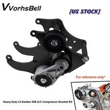 Billet Ac Air Conditioner Compressor Bracket Kit For Sanden 508 Ls Ls1 Ls3 Lsx Billet Ac Air Conditioner Compressor Bracket Kit For Sanden 508 Ls Ls1 Ls3 Lsx