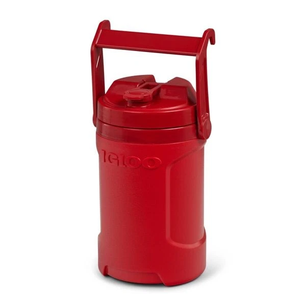 IGLOO LATITUDE HALF GALLON COOLER JUG BPA-FREE PORTABLE BEVERAGE SERVER - RED