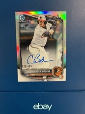 Caden Bodine 2025 1st Bowman Chrome Refractor Autograph /499