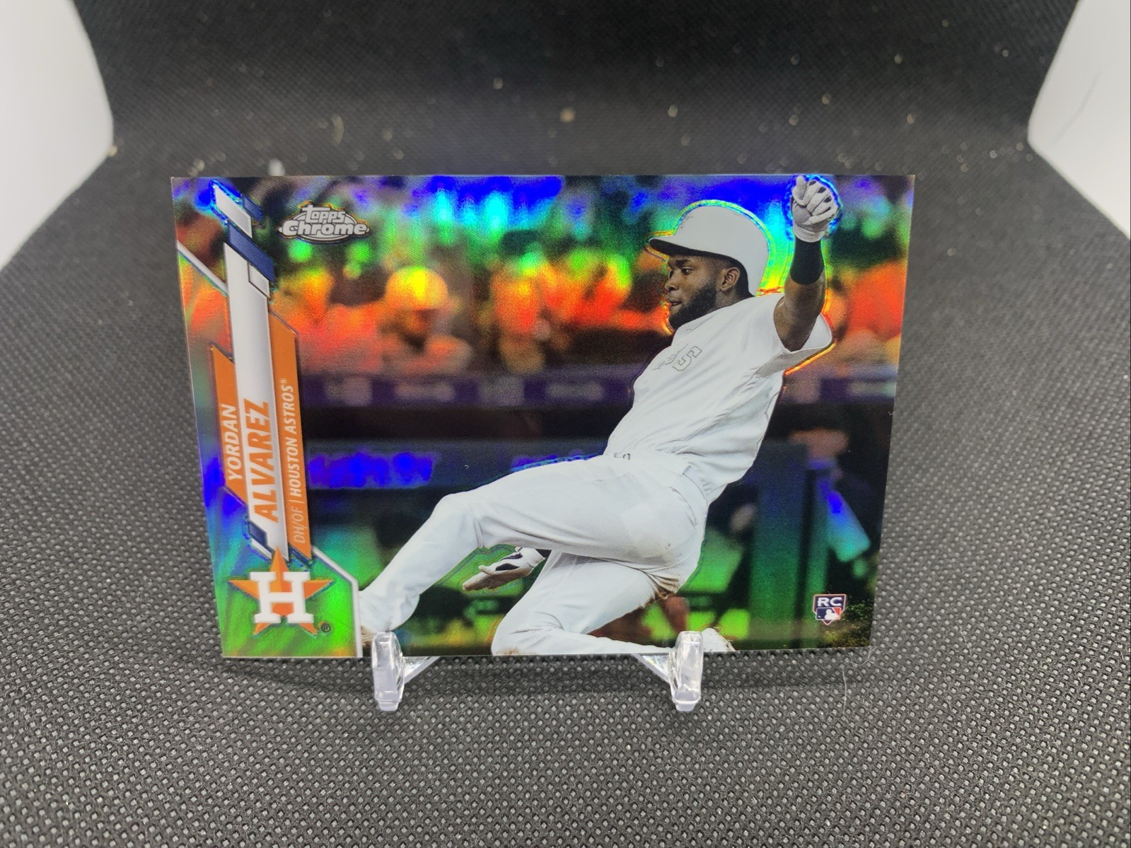 2020 Topps Chrome Yordan Alvarez Rookie RC #200 Image Variation Refractor SP