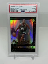 2000 Paul Pierce Fleer Force Forceful Card #10F Celtics PSA 9 POP 1