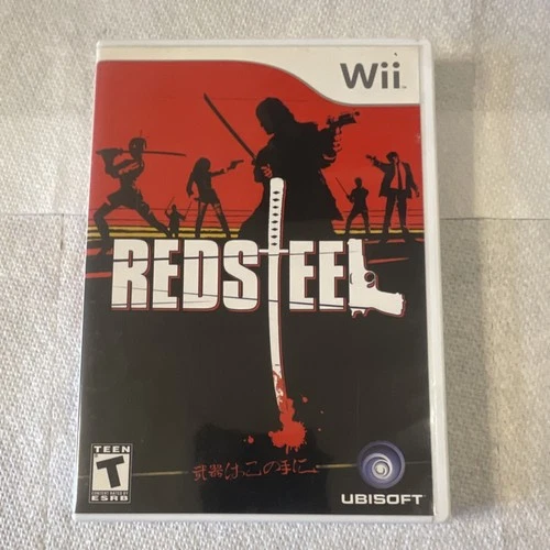 🔥NEAR MINT🔥Red Steel Nintendo Wii Ubisoft 2006 CIB w/Manual