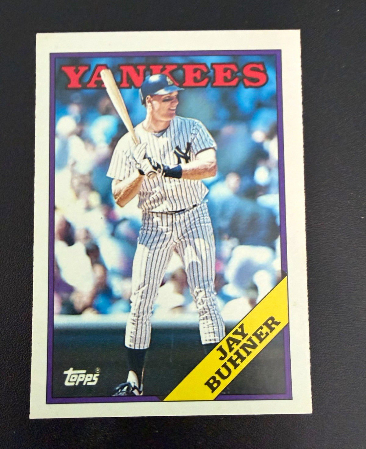 Topps 1988 Topps Traded Jay Buhner #21T Rookie Base New York Yankees