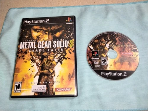 Metal Gear Solid 3 Snake Eater Version 1.0 Original PlayStation 2 PS2 Release