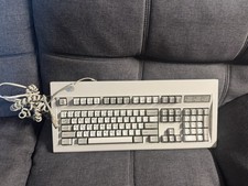 IBM Model M Mechanical Keyboard Vintage Keyboard 71G4644 ps 2 plug cord As Is