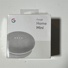 Google Home Mini Chalk Smart Speaker Google Assistant GA00210-US