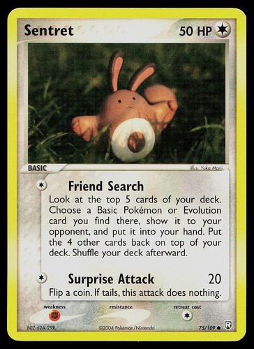 Sentret 75/109 EX Team Rocket Returns Common
