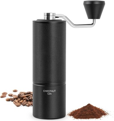 TIMEMORE Chestnut C3S Manual Coffee Grinderwith Stainless 6*7, Black