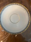Heinrich H & C Selb Bavaria Germany 8 saucers, 3 cups demitasse white gold black — photo 2