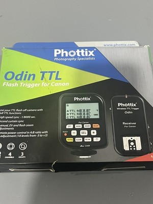 Phottix Odin TTL Flash Trigger & Receiver for Canon 