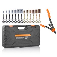 Uimoso Rivet Nut Tool 16in Rivnut Tool Kit 13PCS Mandrels and 186 PCS Rivet Nuts