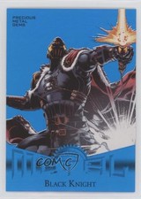 2024 Skybox Marvel Metal Universe Avengers PMG Blue 20/50 Black Knight #R-9 0v41