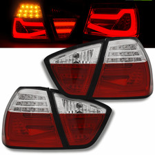 LED Lightbar Rückleuchten Set Rot-Weiß für BMW 3er E90 03.2005-08.2008 Limousine
