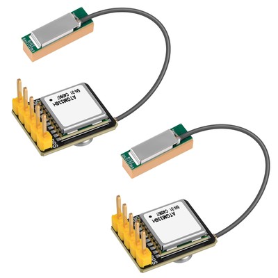 2 Pack Pre-Soldered ATGM336H GPS Module GPS & BDS Dual Mode Satellite Positio...