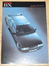 CITROEN BX 16 METEOR LIMITED EDITION BROCHURE 1990 ENGLISH TXT EXC  RARE