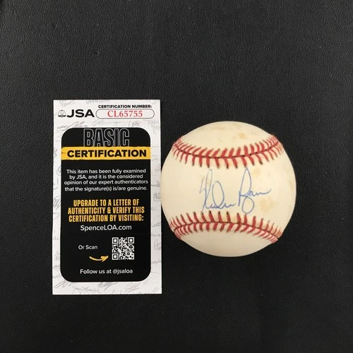 Nolan Ryan SIGNED Official AL Rawlings Baseball JSA Certified Ball Rangers HOF