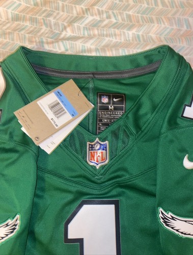 Hombre Philadelphia Eagles Jalen Hurts Nike Kelly Verde Vapor Mediano - Imagen 2 de 5