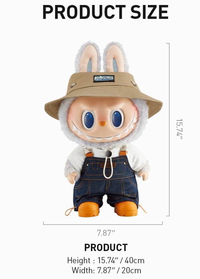 POP MART Labubu The Monsters Fall In Wild Series Vinyl Plush Doll