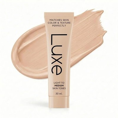 Luxe Color Changing Foundation - Instantly Adapt to Your Skin Tone - Medium 30ml