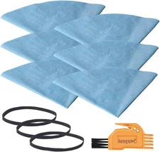 KEEPOW Shop Vac Filters 6 Pack, Fits 5 Gallon Wet/Dry Vacs