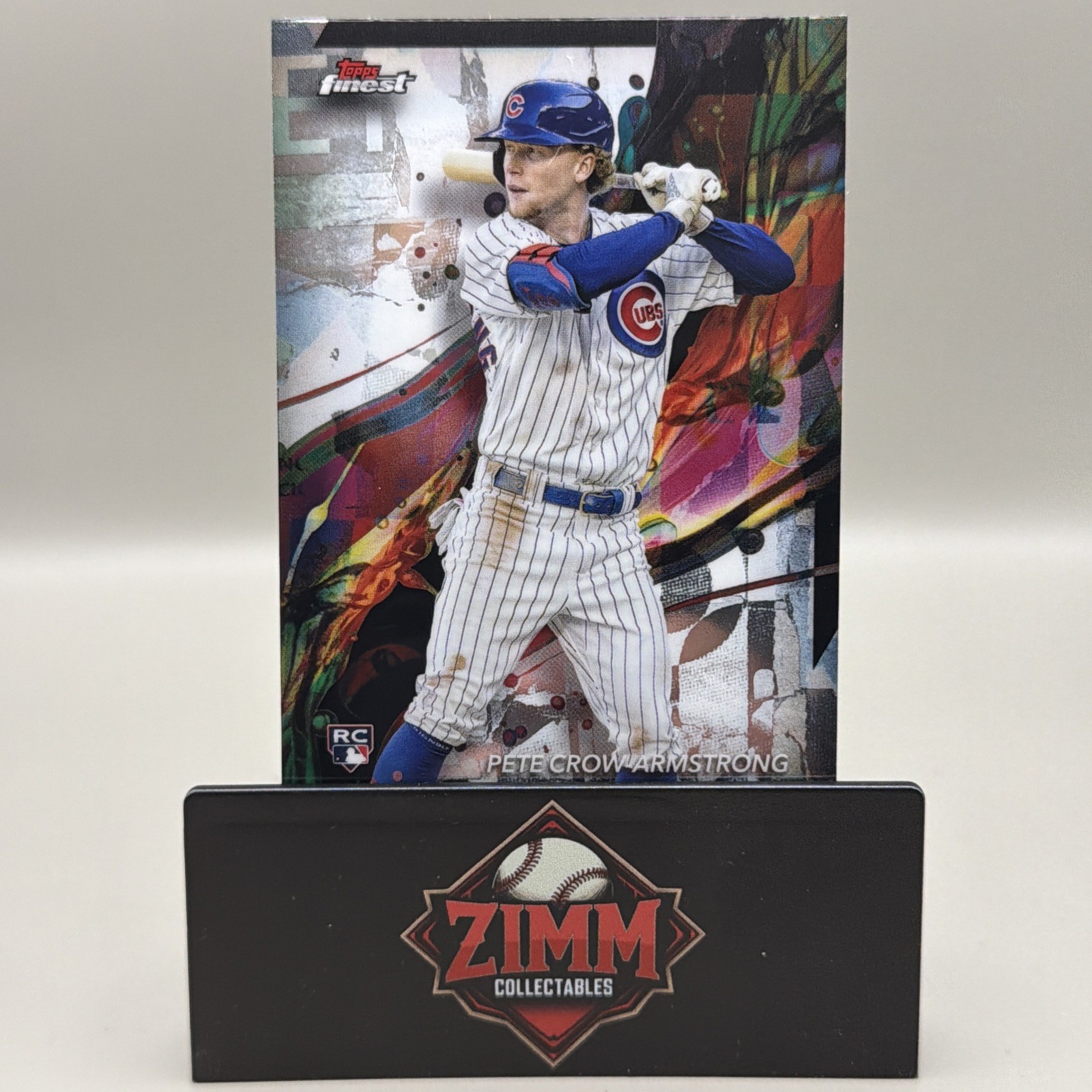 2024 Topps Finest - Common Pete Crow-Armstrong #53 (RC)