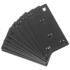 Stainless Steel Straight Mending Plates Set of Twelve for Easy Assembly