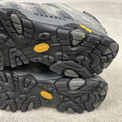 Merrell Moab 3 Waterproof Shoes Mens Size 9 Gray Granite Trail Hiking Vibram Merrell Men main image 3