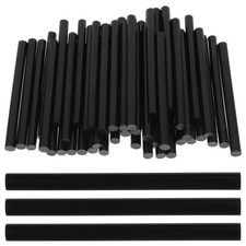50 Pcs Black Glue Stick Gun for Crafting Diy Rod Small Sticks Bulk 0.23 per stick