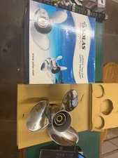 Solas Prop HR Titan E3 Suz/Johnson/Evnrd SS 15 4-Stroke #3451-139-15