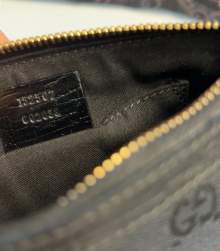 Gucci GG Canvas Pochette Clutch Schwarz Top Zustand Original - Bild 14 von 14