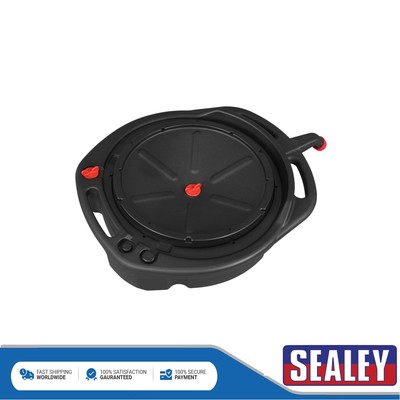 Sealey Öl/Flüssigkeit Ablasswanne & Recyclingbehälter 11L DRP39