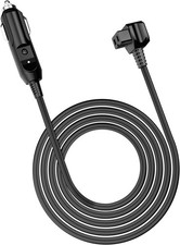Power Cord Compatible with Most 12V/24V Car Refrigerator DC Only