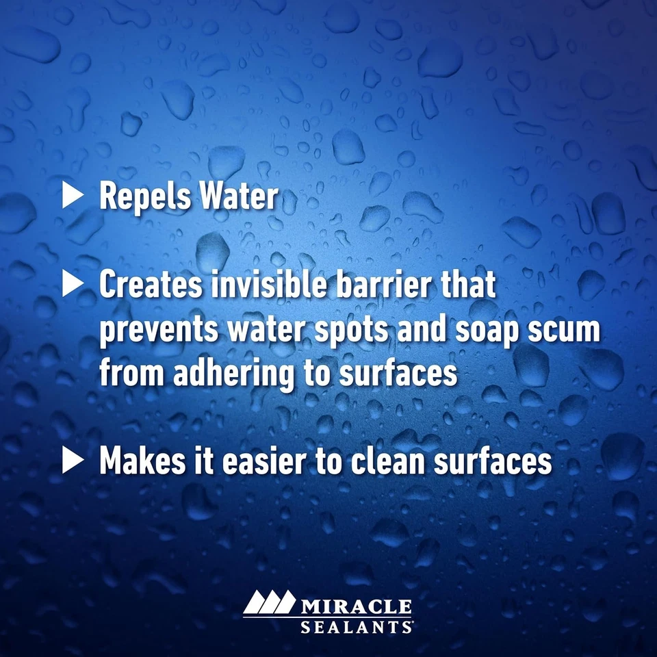 (Paquete de 5) Miracle Sealants 511 Azulejos de vidrio y sellador de puertas de ducha spray limpiador de 16 oz Foto 3 de 4